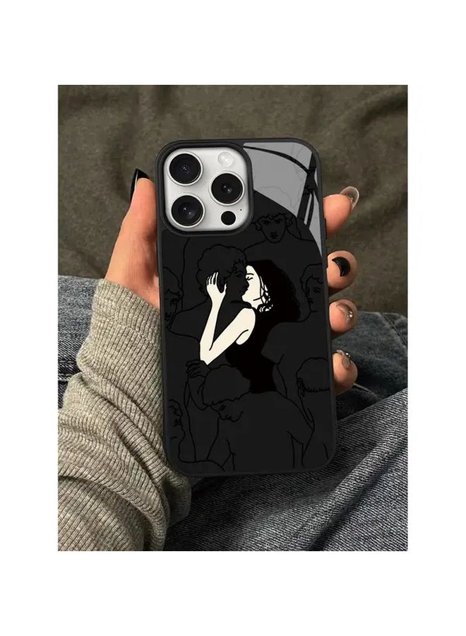 Kiss Girl iPhone 13 Pro Case Black Protective Cover - Image 4